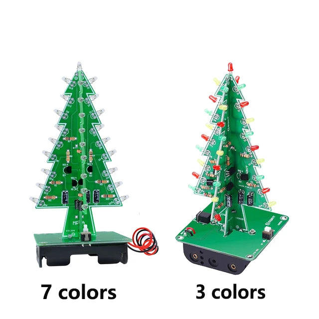Kit de Árbol de Navidad LED DIY