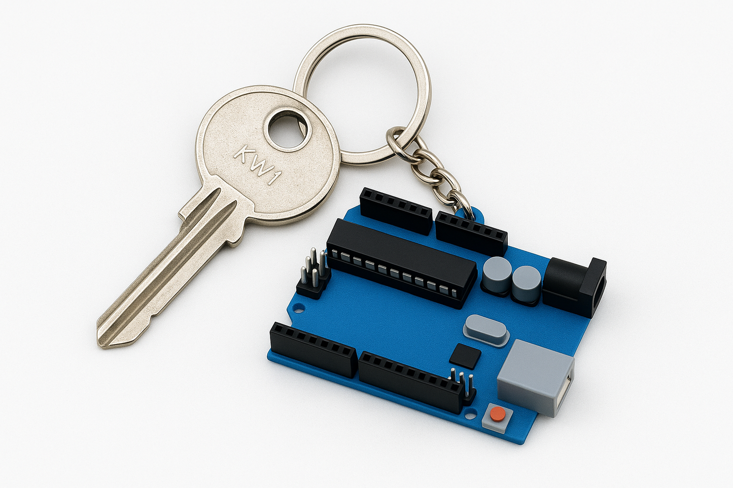 🔑 Llavero Mini Arduino UNO – Edición LIMITADA