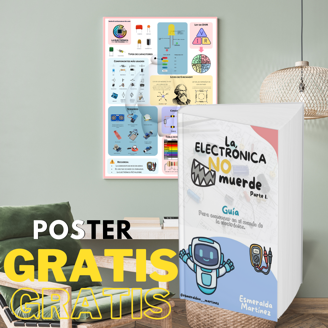 GUIA La electrónica NO muerde + POSTER DE REGALO