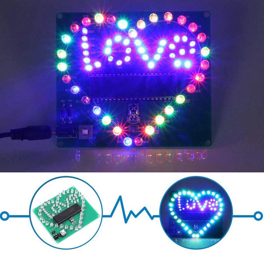 Kit de Corazón "LOVE" LED DIY