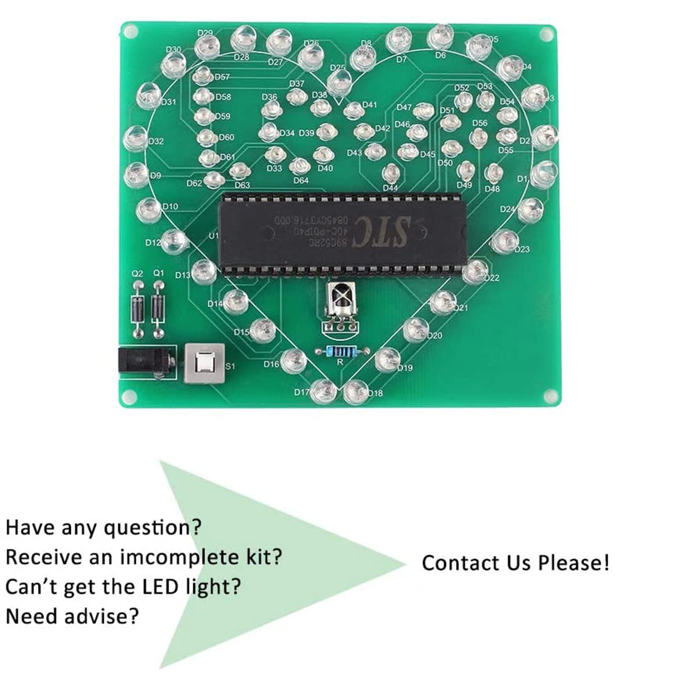 Kit de Corazón "LOVE" LED DIY