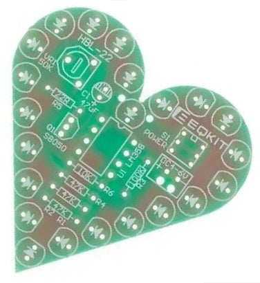 Kit de Corazón LED DIY