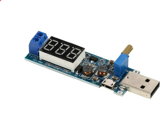 Módulo de Regulador de Voltaje USB DC-DC 5V a 3.3V/12V